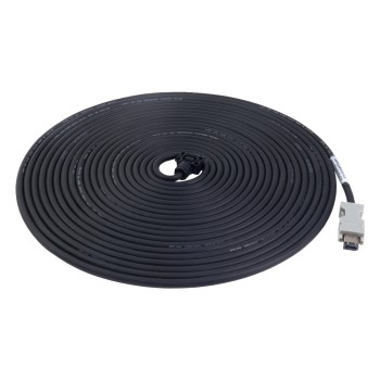 A6 Serisi 17-bit Servo Motor için Konnektörlü 10 m (393,7") Kodlayıcı Kablosu