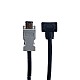 A6 Serisi 17-bit Frenli Servo Motor için 10 m (393,7") Motor ve Enkoder Kablosu ve Konnektör Kiti