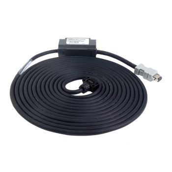 A6 Serisi 17-bit Servo Motor için Pil Kutulu 5m (196,85") Kodlayıcı Kablosu