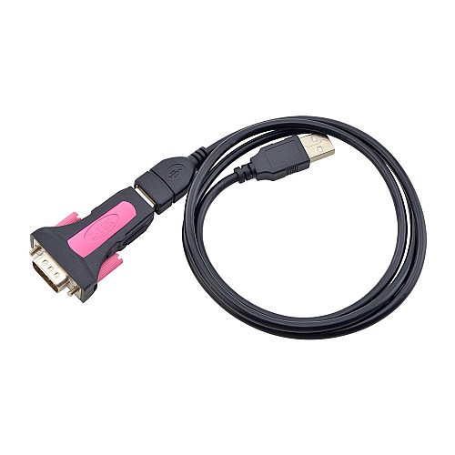 1 m Kablo Dönüştürücülü USB 2.0 - Seri RS232 Adaptörü 1 m Kablo Dönüştürücülü USB 2.0 - Seri RS232 Adaptörü