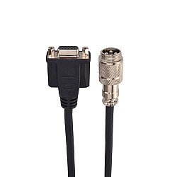 Nema 23 ve 24 Kapalı Döngü Adım Motorları için 2,7 m (106 inç) AWG20 Motor ve Kodlayıcı Uzatma Kablosu Seti