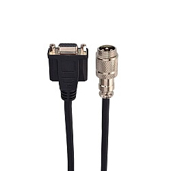 Nema 23 ve 24 Kapalı Döngü Adım Motorları için 4,7 m (185 inç) AWG20 Motor ve Kodlayıcı Uzatma Kablosu Seti
