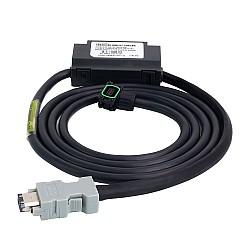 23-bit Mutlak Enkoderli T6 Servo Motorlar için Pil Kutulu 1,5 m Enkoder Kablosu