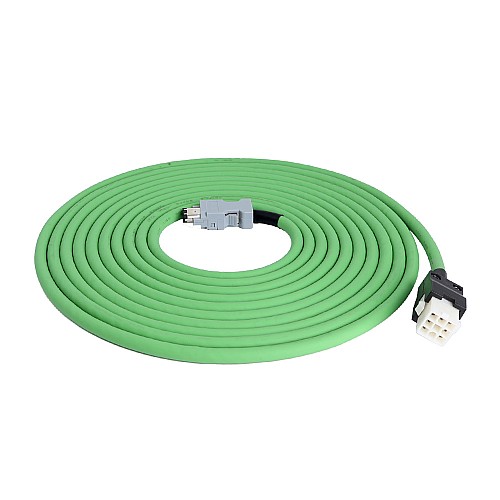 E6 Serisi Servo Motor için 5 m (196,85 inç) Kodlayıcı Uzatma Kablosu