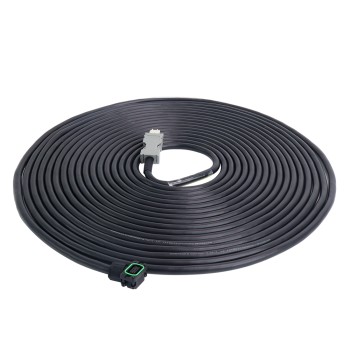 T6 Serisi 23-bit Servo Motor için Konnektörlü 10 m (393,7") Kodlayıcı Uzatma Kablosu