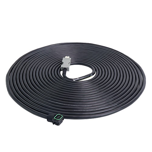 T6 Serisi 23-bit Servo Motor için Konnektörlü 10 m (393,7") Kodlayıcı Uzatma Kablosu