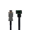 T6 ve T7 Serisi 23-bit Servo Motor için Konnektörlü 3m (118,11") Kodlayıcı Uzatma Kablosu