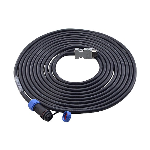 T6 Serisi 17-bit Servo Motor için IP65 Havacılık Konnektörlü 5 m (196,85 inç) Kodlayıcı Uzatma Kablosu T6 Serisi 17-bit Servo Motor için IP65 Havacılık Konnektörlü 5 m (196,85 inç) Kodlayıcı Uzatma Kablosu