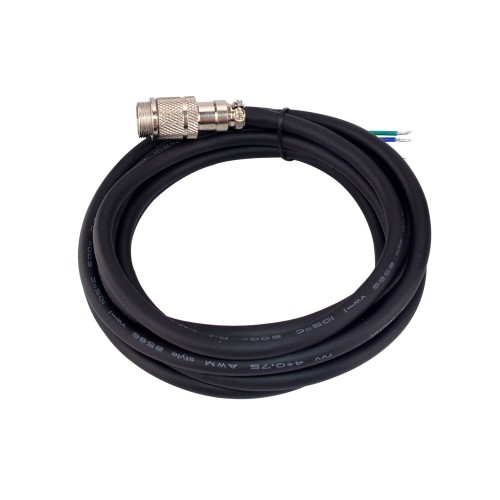 Nema 34 Kapalı Döngü Adım Motorları için GX16 Havacılık Konnektörlü 2,7 m (106") AWG18 Motor Uzatma Kablosu Nema 34 Kapalı Döngü Adım Motorları için GX16 Havacılık Konnektörlü 2,7 m (106") AWG18 Motor Uzatma Kablosu