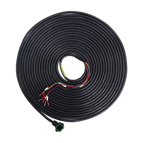 T6 Serisi 23-bit Servo Motor (Frenli) için Konnektörlü 10 m (393,7") 4-PİN Motor Uzatma Kablosu