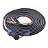 T6 Serisi 17-bit Servo Motor (Frenli) için IP65 Havacılık Konnektörlü 3m (118,11") 4-PIN Motor Uzatma Kablosu