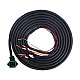 T6 Serisi 23-bit Servo Motor (Frenli) için Konnektörlü 3 m (118,11 inç) 4-PİN Motor Uzatma Kablosu