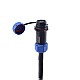 T6 Serisi 17-bit Servo Motor (Frenli) için IP65 Havacılık Konnektörlü 5 m (196,85") 4-PİN Motor Uzatma Kablosu