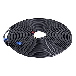 T6 Serisi 17-bit Servo Motor için IP65 Havacılık Konnektörlü 10 m (393,7 inç) 4-PIN Motor Uzatma Kablosu