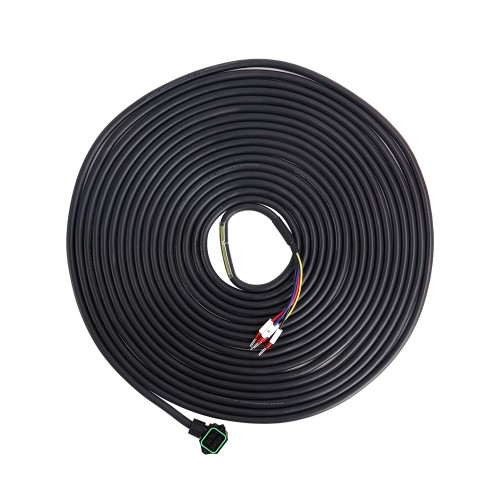 T6 Serisi 23-bit Servo Motor için Konnektörlü 10 m (393,7 inç) 4-PİN Motor Uzatma Kablosu