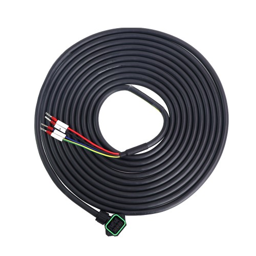 T6 Serisi 23-bit Servo Motor için Konnektörlü 5 m (196,85 inç) 4-PIN Motor Uzatma Kablosu