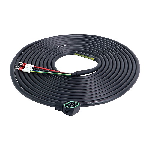 T6 Serisi 23-bit Servo Motor için Konnektörlü 5 m (196,85 inç) 4-PIN Motor Uzatma Kablosu