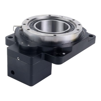 Nema 23 Adım Motoru için 130 mm İçi Boş Döner Aktüatör Platformu Dişli Oranı 18:1 Boşluk 3 ark-min