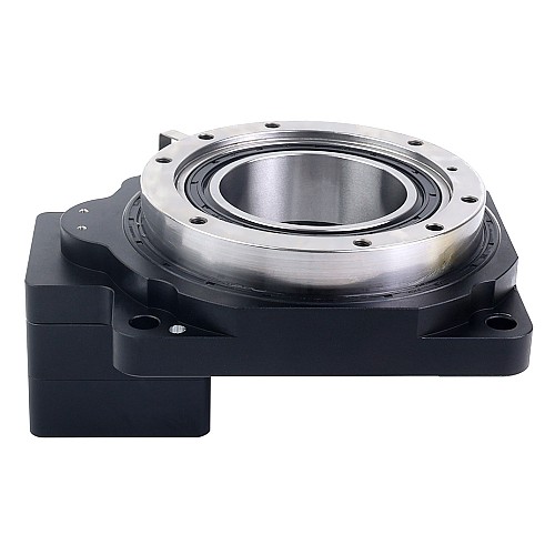 Nema 23 Adım Motoru için 130 mm İçi Boş Döner Aktüatör Platformu Dişli Oranı 18:1 Boşluk 3 ark-min Nema 23 Adım Motoru için 130 mm İçi Boş Döner Aktüatör Platformu Dişli Oranı 18:1 Boşluk 3 ark-min
