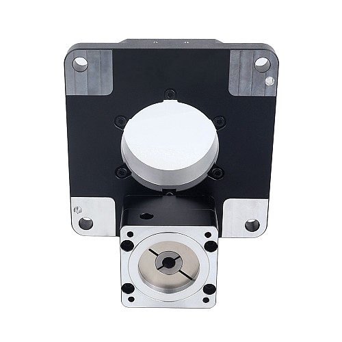 Nema 23 Adım Motoru için 130 mm İçi Boş Döner Aktüatör Platformu Dişli Oranı 18:1 Boşluk 3 ark-min Nema 23 Adım Motoru için 130 mm İçi Boş Döner Aktüatör Platformu Dişli Oranı 18:1 Boşluk 3 ark-min
