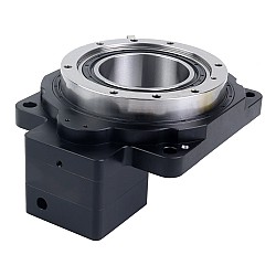 130 mm İçi Boş Döner Aktüatör Platformu Dişli Oranı 10:1 Boşluk 60 mm x 60 mm Servo Motor için 3 ark-min