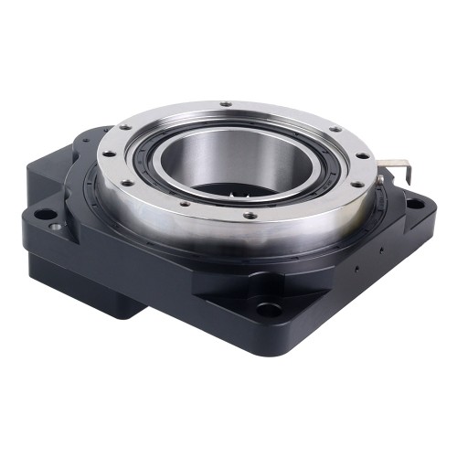 130 mm İçi Boş Döner Aktüatör Platformu Dişli Oranı 10:1 Boşluk 60 mm x 60 mm Servo Motor için 3 ark-min