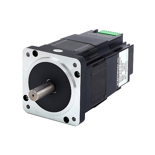Nema 34 86x86x138mm Entegre Fırçasız DC Motor 100W 24V 1500RPM 0,64Nm 4,17A Sürücülü