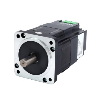Nema 34 86x86x138mm Entegre Fırçasız DC Motor 200W 48V 3000RPM 0,64Nm 4,17A Sürücülü