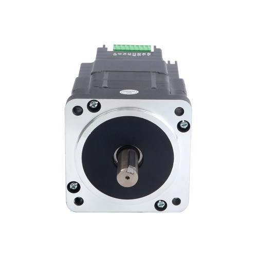 Nema 34 86x86x138mm Entegre Fırçasız DC Motor 200W 48V 3000RPM 0,64Nm 4,17A Sürücülü