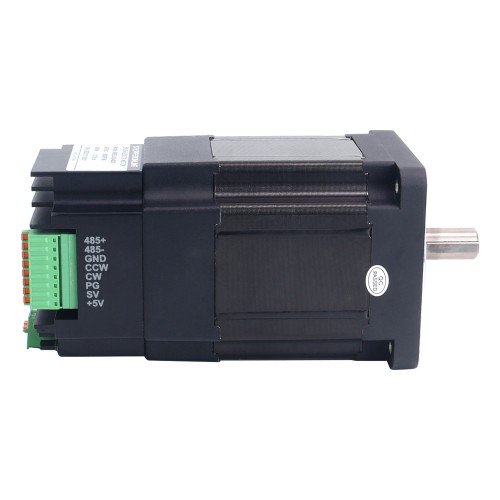 Nema 34 86x86x168mm Entegre Fırçasız DC Motor 400W 48V 3000RPM 1,27Nm 8,33A Sürücülü