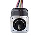 Nema 17 Entegre Adım Motoru 0,44 Nm (62,32 oz.in) ISC02 10-30 VDC Kontrol Ünitesiyle