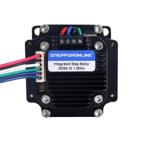 Nema 23 Entegre Adım Motoru 126 Ncm (178,4 oz.in) Sürücülü ISD04 12-38 VDC