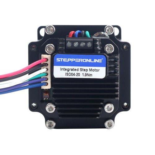 Nema 23 Entegre Adım Motoru 190 Ncm (269 oz.in) Sürücülü ISD04 12-38 VDC