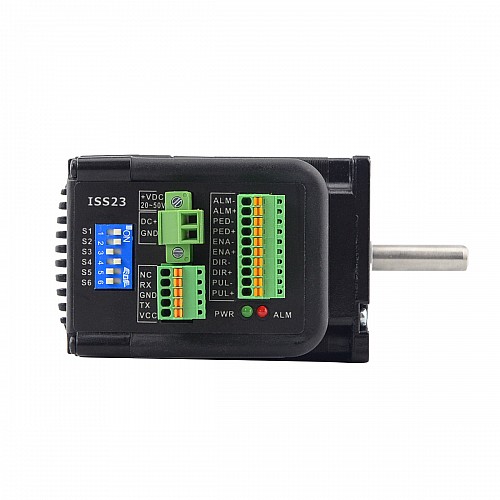Entegre Adım Servo Motoru 1 Nm (142oz.in) 24-50 VDC NEMA 23 Kapalı Döngü Entegre Adım Servo Motoru 1 Nm (142oz.in) 24-50 VDC NEMA 23 Kapalı Döngü