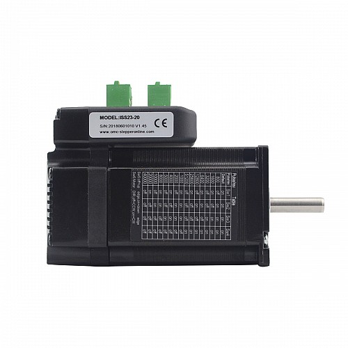 Entegre Adım Servo Motoru 2Nm (283oz.in) 24-50VDC NEMA 23 Kapalı Döngü Entegre Adım Servo Motoru 2Nm (283oz.in) 24-50VDC NEMA 23 Kapalı Döngü