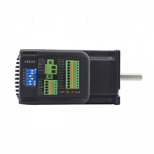 Entegre Adım Servo Motoru 2Nm (283oz.in) 24-50VDC NEMA 23 Kapalı Döngü Entegre Adım Servo Motoru 2Nm (283oz.in) 24-50VDC NEMA 23 Kapalı Döngü