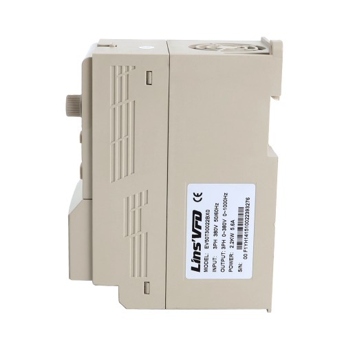 EV50 Serisi VFD 3HP 2.2KW 5.6A Üç Fazlı 380V Değişken Frekanslı Sürücü