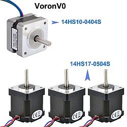 Voron V0 için Nema 14 Step motor Kiti