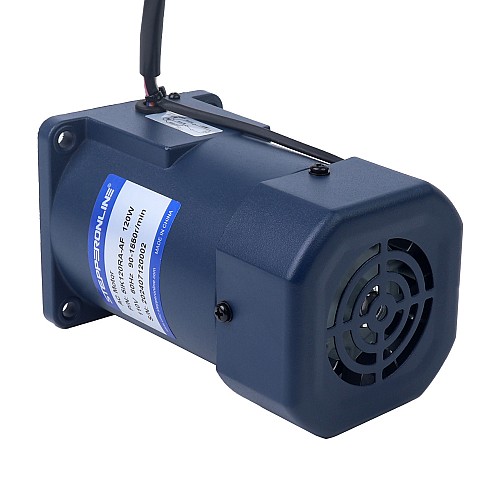 120W 110VAC 60Hz 90-1550RPM 0,72Nm (101,96oz.in) Flanşlı 90mm Tek Fazlı AC Değişken Hızlı Motor 120W 110VAC 60Hz 90-1550RPM 0,72Nm (101,96oz.in) Flanşlı 90mm Tek Fazlı AC Değişken Hızlı Motor