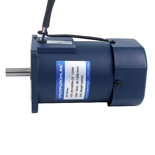 120W 220VAC 50Hz 90-1350RPM 0,90Nm (127,45oz.in) Flanşlı 90mm Tek Fazlı AC Değişken Hızlı Motor 120W 220VAC 50Hz 90-1350RPM 0,90Nm (127,45oz.in) Flanşlı 90mm Tek Fazlı AC Değişken Hızlı Motor