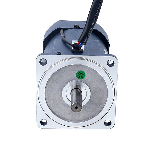 90W 220VAC 50Hz 90-1350RPM 0,675Nm (95,59oz.in) Flanşlı 90mm Tek Fazlı AC Değişken Hızlı Motor