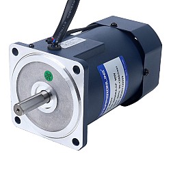 90W 220VAC 50Hz 90-1350RPM 0,675Nm (95,59oz.in) Flanşlı 90mm Tek Fazlı AC Değişken Hızlı Motor