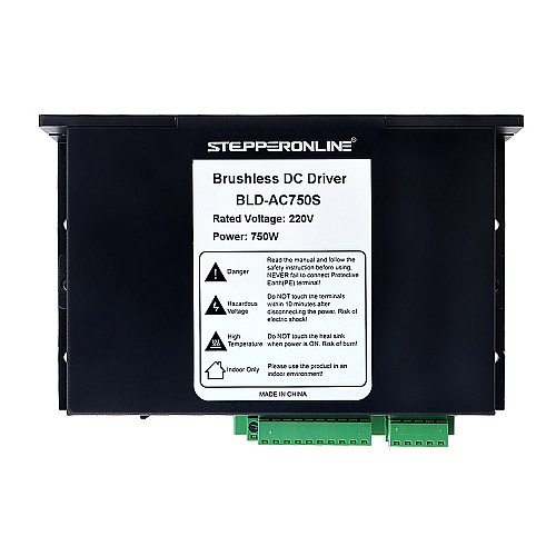 Dijital Fırçasız DC Motor Sürücüsü 110/220VAC Maks. 6.0A 750W
