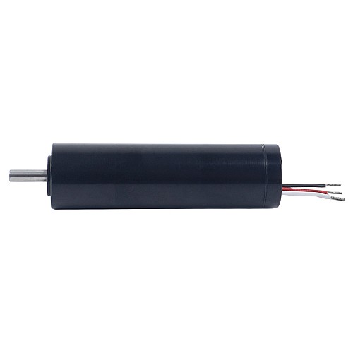 12V 9.2mNm 7.03W 1A Yuvarlak Ф16x41mm Fırçasız Çekirdeksiz Motor - 16CL41-12-P2-7300 | StepperOnline