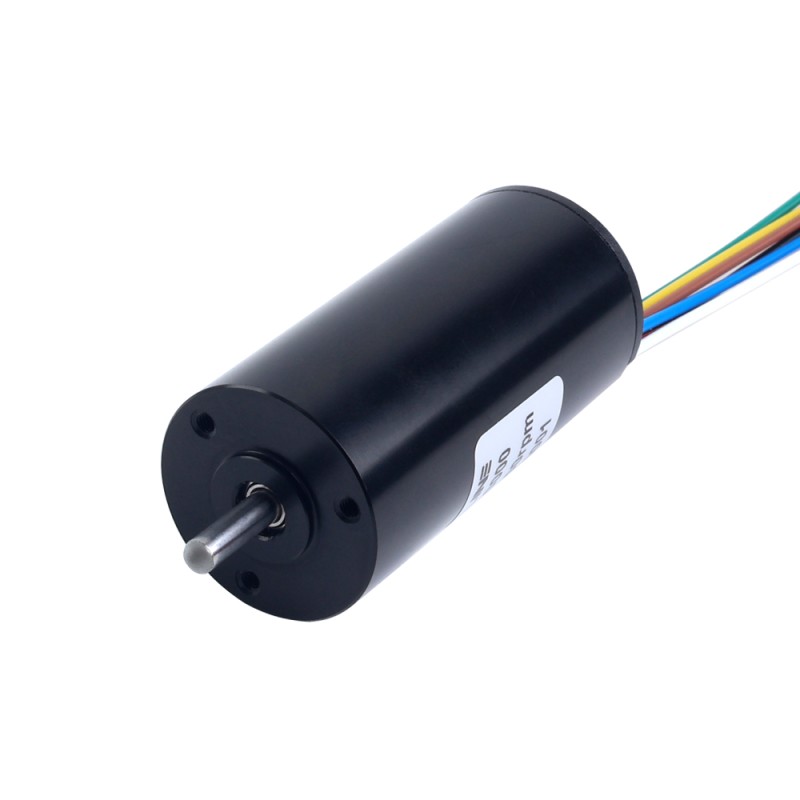24V 15mNm 31.41W 1.55A Yuvarlak Ф22x45mm Fırçasız Çekirdeksiz Motor - 22CL45-24-P2-20000 | StepperOnline