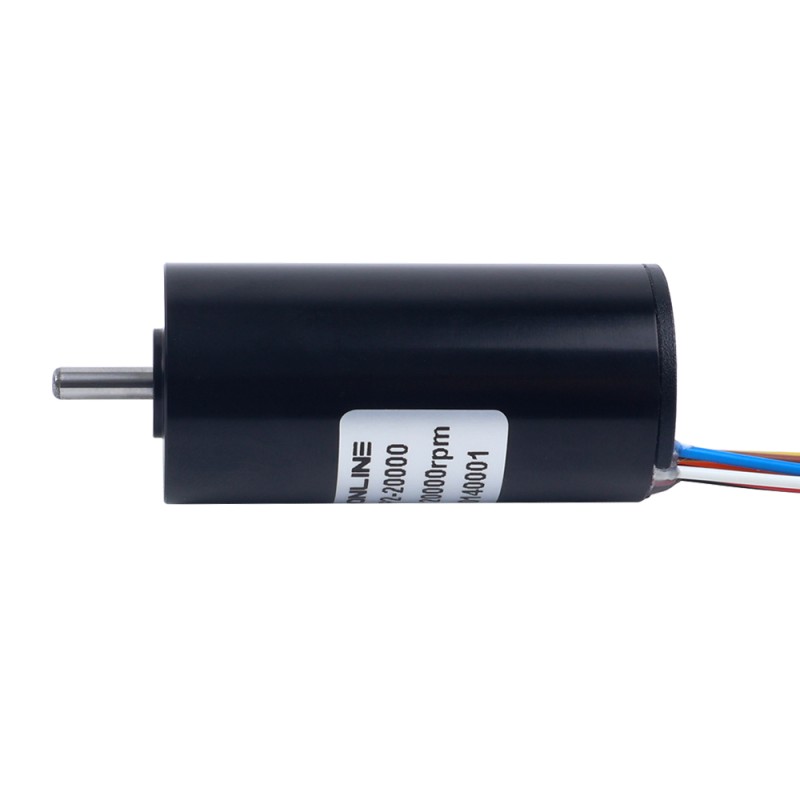 24V 15mNm 31.41W 1.55A Yuvarlak Ф22x45mm Fırçasız Çekirdeksiz Motor - 22CL45-24-P2-20000 | StepperOnline