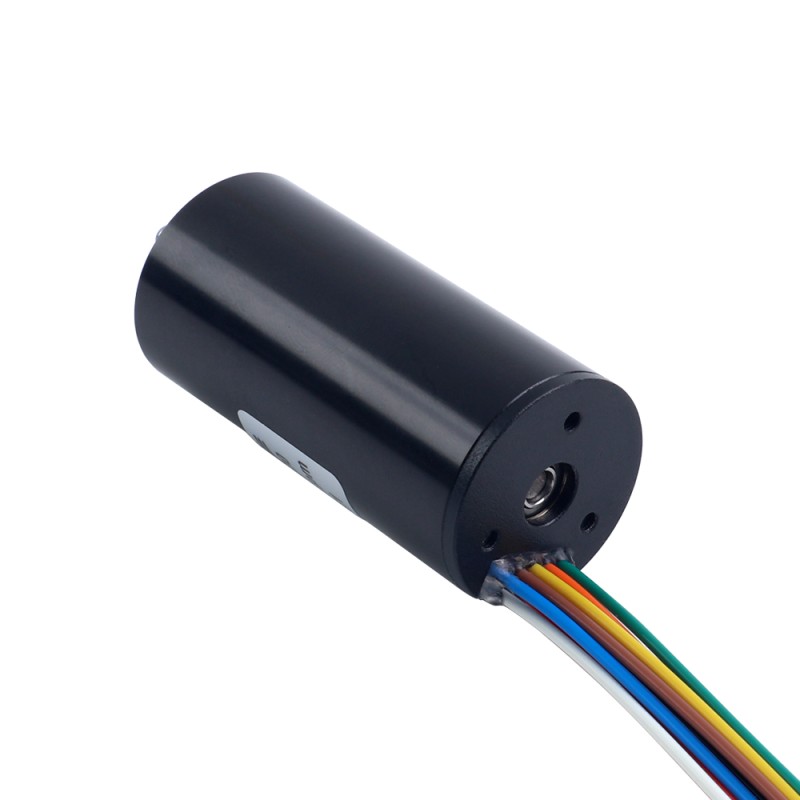 24V 15mNm 31.41W 1.55A Yuvarlak Ф22x45mm Fırçasız Çekirdeksiz Motor - 22CL45-24-P2-20000 | StepperOnline