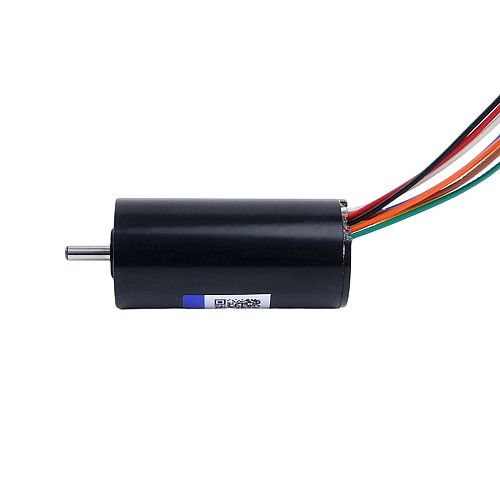 24V 23.5mNm 78.74W 4.22A Yuvarlak Ф22x45mm Fırçasız Çekirdeksiz Motor - 22CL45-24-P2-32000 | StepperOnline