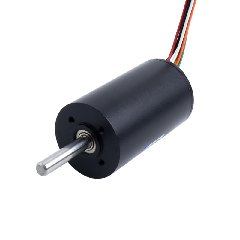 36V 140mNm 146.6W 6.14A Yuvarlak Ф35x60mm Fırçasız Çekirdeksiz Motor - 35CL60-36-P2-10000 | StepperOnline