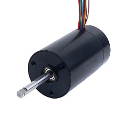 28V 3500RPM 304mNm 111W 6.06A Yuvarlak Ф50x70mm Fırçasız Çekirdeksiz Motor
